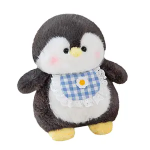 2024企鹅毛绒动物毛绒软企鹅卡哇伊娃娃玩具枕头儿童生日礼物男孩女孩