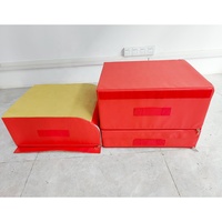 LDK équipement de sport Gymnastique Logiciel à quatre sections Pommel Horse Fitness Training Multi-function Vaulting Jump Box