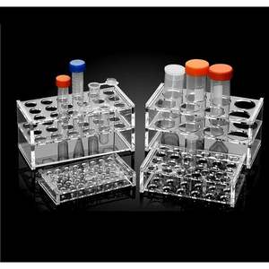 Gradilla para Tubos de Centrífuga de PP de 0.2ml/1.5ml/2ml/5ml con 48 Orificios para Tubos de 10ml, Resistente a Químicos y con Protección IP55 - Product Image 4