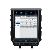12.1 ''Android 10 Reproductor Para Carro pour Toyota Land Cruiser 2016 Tesla Style Écran Vertical DVD Lecteur De Voiture GPS Navigation