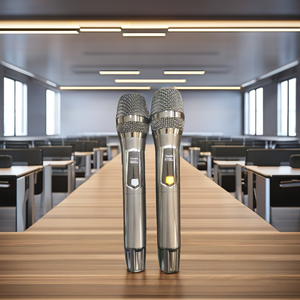 Debra Audio MU2 UHF Fréquence Micro Portable Universel VHF Sans Fil Récepteur Portable Karaoké Réunions d'Affaires Annulation du Bruit - Product Image 5