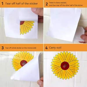 Cửa sổ trong nhà bay giấy Dải dính keo-powered Fly Catcher bẫy cho nhà phụ nữ lỗi và nhà Fly Killer đóng gói trong túi - Product Image 4