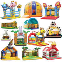 Aire de jeux gonflable pour videur, château gonflable, maison de rebond commerciale, toboggan gonflable pour château avec piscine