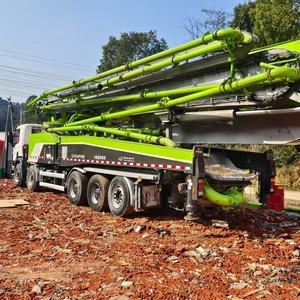 Bomba de Concreto Móvil Diésel SANY 50M Certificada con Bajo Número de Horas de Trabajo, Chasis Benz, Motor de Pluma de 5 Secciones, Alta Eficiencia, 22M/H - Product Image 2
