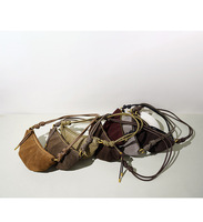 Sac bandoulière rétro haut de gamme en cuir véritable mat avec fermeture éclair, style dumpling, nouvelle tendance 2027, personnalisable en gros