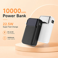 10000mAh 22,5W PD Schnellladungs-Powerbank mit Integrierten Kabeln & Stecker Individuelles Logo Direktvertrieb B2B OEM/ODM Großhandel