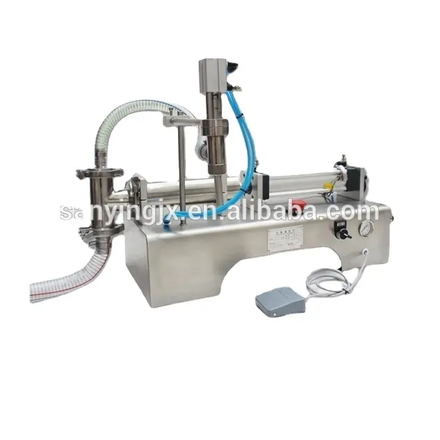 G1WY Semi Automatic Stainless Steel Paste Alcohol Gel Filling Machine Equipment