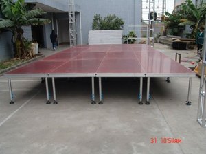 Plateforme de scène mobile en aluminium pour la vente en gros, plateforme de scène portable, structure de scène pliable pour l'extérieur - Product Image 3