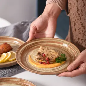 Porselein Servies Sets Servies Restaurant Creatieve Voedsel Containers Populaire Ontwerp Keramische Servies