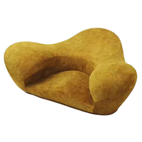 Coussin de chaise de méditation de coeur japonais coussin de canapé de santé de méditation maison coussin éponge haute élastique en velours hollandais
