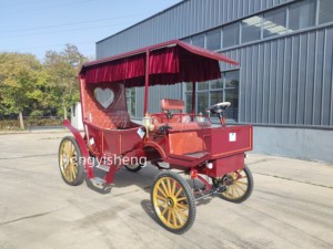 Charrettes à chevaux électriques vintage pour le tourisme, chariots de mariage, charrettes de promenade à chevaux Victoria à vendre - Product Image 6