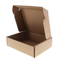 Caja de envío de papel corrugado de correo, 100 unidades, barata