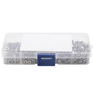 Sdpsi340cái/Lô Bộ Phân Loại Bu Lông Lục Giác Chìm Đầu Phẳng Bằng Thép Không Gỉ M3 304 Bộ Dụng Cụ Chốt Cố Định Phần Cứng - Product Image 6