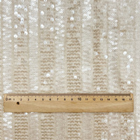 Tissu en velours noir à paillettes en gros, tissu en velours à paillettes rayé, tissu en velours doux et pelucheux à paillettes pour robes de mariée