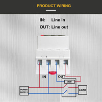 Contrôleur de minuterie automatique d'usine KG316TJ 220V-380V, interrupteur de contrôle de temps pour éclairage domestique, courant max. 16A-30A, micro-électricité