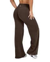 Nuevos Leggings Deportivos OQQ de Cintura Alta para Mujer, Leggings Anchos para Yoga