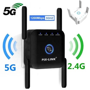 Nouveau répéteur <span class=keywords><strong>Wifi</strong></span> AC24 double bande 2.4G/5G <span class=keywords><strong>1200Mbps</strong></span> routeur sans fil adaptateur d'extension de Signal <span class=keywords><strong>Wifi</strong></span> - Product Image 2