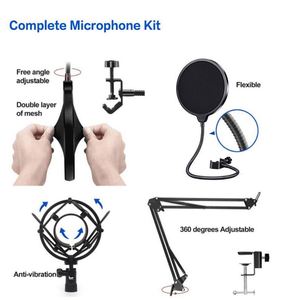 Paquete de Equipo de Podcast para Estudio de Grabación BM800, Cambiador de Voz V8 para Transmisión en Vivo, Vlogs de YouTube, Comunicación por Cable - Product Image 5