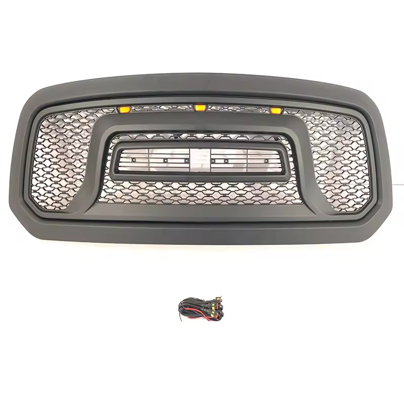 Front Grille For 2013 2014 2015 2016 2017 2018 Dodge Ram 1500 With Letters Wlights Goodmatchup 1