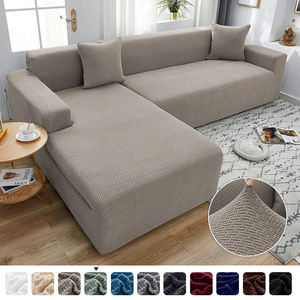 <span class=keywords><strong>Copridivano</strong></span> Elasticizzato Tinta Unita Telo Divano <span class=keywords><strong>Angolare</strong></span> 3 Posti per Chaise Longue Completamente Rivestita - Product Image 2