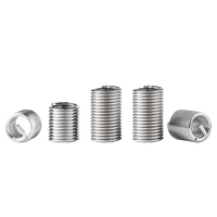High-Temperature Resistant Stainless Steel Metric Fine Thread Fully Threaded Wire Thread Insert-ISO Standard for Heavy Industry