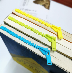 Marcadores de Libros Creativos con Cierre, Marcadores de Páginas de Plástico, Regalo Promocional, Uso Escolar y de Oficina - Product Image 1