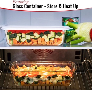 Dụng Cụ Nhà Bếp Máy Thái Rau Củ Hành Tây Và Chopper Với 3 Lưỡi Dao Máy Cắt Thực Phẩm Cắt Với Hộp Đựng Thủy Tinh - Product Image 2