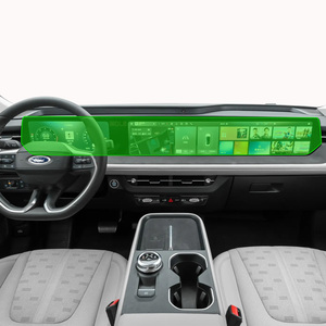 Protector de Pantalla de Vidrio Templado 9H Resistente a Arañazos y Aceite para el Panel de Información y Navegación del Ford <span class=keywords><strong>Taurus</strong></span> 22-2026 - Product Image 1