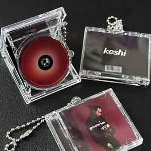 Precio al por mayor NFC álbum llavero CD música llavero colgante personalizado <span class=keywords><strong>Taylor</strong></span> Mini CD vinilo hecho a mano álbum CD caso llavero - Product Image 6