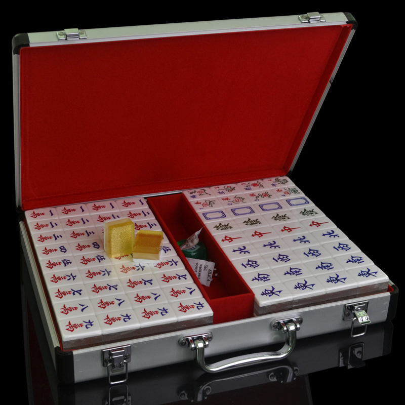 Acrylic best chinese tiles malaysia hand made mahjong set cases super king mahjong