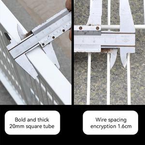 China Manufacturer Wholesale High Quality Big Bird Cage Heavy Duty Metal Iron Multilayer Movable  Large Bird Cage for Sale - Product Image 6