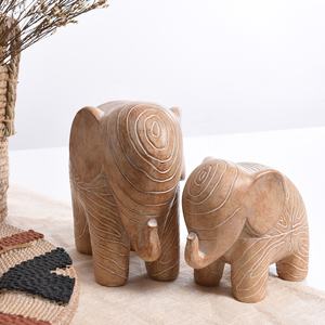 Scultura Decorativa Creativa in Resina a Forma di Elefante in Stile <span class=keywords><strong>Etnico</strong></span> Kakizzy per Studio e Libreria - Product Image 4