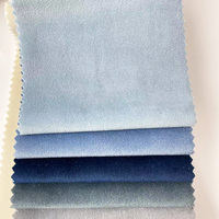 Nouveau Tissu Velours Dobby Sergé Tissé de Haute Qualité 100% Polyester pour Tapisserie de Canapé et Rideaux, Couleurs Personnalisables, Taille Moyenne