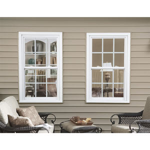 Ventana Inteligente de Vinilo Estilo <span class=keywords><strong>Colonial</strong></span> <span class=keywords><strong>Americano</strong></span>, de Una o Dos Hojas, Corredera, de Fibra de Vidrio, con Rejillas Verticales de Vidrio - Product Image 2