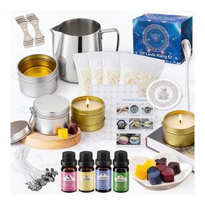 Soy <b>Wax</b> <b>Candle</b> Gift Set Luxury Jar Packaging Aromatherapy Blend for Boutique Seasonal Promotion Selection Display - Product Image 1