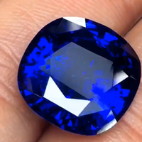 Lot de grandes pierres précieuses rares, pour fabrication de bijoux artisanaux, saphir bleu royal, 2,28 ct, madaiscar
