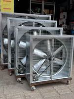 Ventilation électrique de ferme avicole Ventilateur d'extraction de serre 1000 Marteau AC Grand flux d'air Extracteur mural carré Industriel Axial