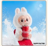 Figurines Popmart Original Labubu the Monsters Série COCA-COLA – Boîtes Mystères Aléatoires de Figurines Mignonnes de Dessins Animés et Anime