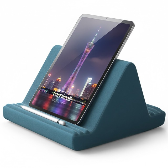 Lamicall PL01 Stable Tablet Pillow Stand Soft Bed Lap Holder Cushion Rest Multi Angle Support For E-reader Phone Book Floor