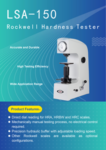 HRA/HRBW/HRC Härtegradskala Manuelles Prüfgerät 70HRC Rockwell-Härteprüfer - Product Image 6