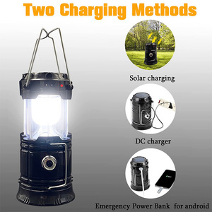 Linterna LED para acampar Linterna <span class=keywords><strong>de</strong></span> carga solar Protección contra cortes <span class=keywords><strong>de</strong></span> energía para Navidad Año Nuevo chino Día <span class=keywords><strong>de</strong></span> Los inocentes - Product Image 2