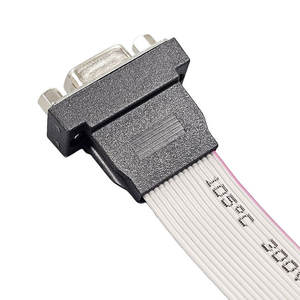 Conector D-SUB Hembra de 15 Pines IDC de 16 Pines con Cable Plano de 28AWG, Conjunto de Cableado para Equipos de Automatización Industrial - Product Image 5