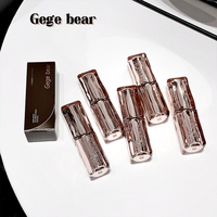 Gegebear Nouvelle Collection Laque à Lèvres Mate Ambiance Automnale Non Collante Teintée Longue Durée Nourrissante Végétalienne à Base de Plantes