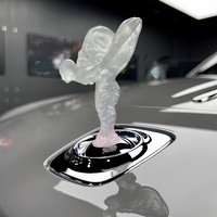 Emblème de capot lumineux en cristal de haute qualité, logo déesse céleste, spirituel, pour Rolls-Royce