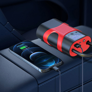 Xe Nhảy Khởi Động Với Máy Nén Khí Ngân Hàng Điện Cầm Tay 20000MAh Xe Pin Nhảy Khởi Động Tự Động Khẩn Cấp Bắt Đầu Điện - Product Image 2