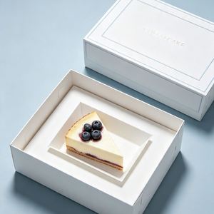 Boîte à biscuits de saison écologique et biodégradable pour les fêtes, emballage en carton rigide avec fenêtre, impression quadricolore personnalisée pour - Product Image 5