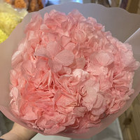 Grandes fleurs d'hortensia préservées au toucher réel, bouquet de fleurs de haute qualité, vente en gros, décoration de mariage, décoration intérieure