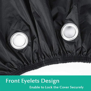 Copertura per motocicletta impermeabile per esterno per tutte le stagioni protezione UV XL taglie universale per la copertura del veicolo per la neve invernale - Product Image 4