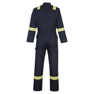 Wholesale <b>Work</b> Wear Construction Anti Static Flame Resistant <b>Waterproof</b> Welded Regular Fit 100%Cotton Industrial Uniform - Product Image 5