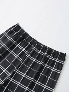 Ensemble de <span class=keywords><strong>pyjama</strong></span> pour <span class=keywords><strong>homme</strong></span> en trois pièces composé de pantalon court, couleur unie, vêtements de maison confortables, doux, légers et respirants - Product Image 5